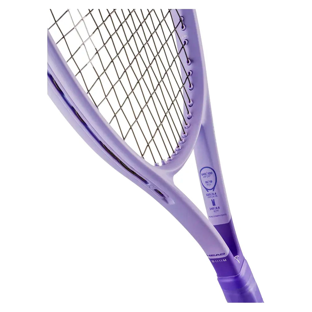 Boom Junior 2026 Prestrung Tennis Racquet Purple