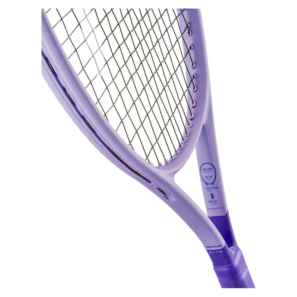 Boom Junior 25 2026 Prestrung Tennis Racquet Purple